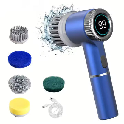 Multifunctional electric cleaning brush