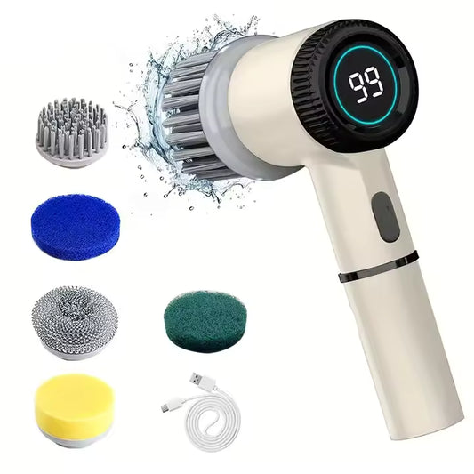 Multifunctional electric cleaning brush