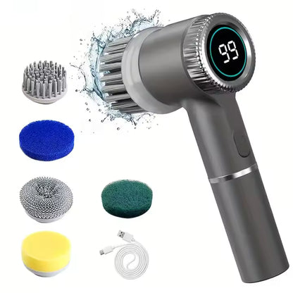 Multifunctional electric cleaning brush