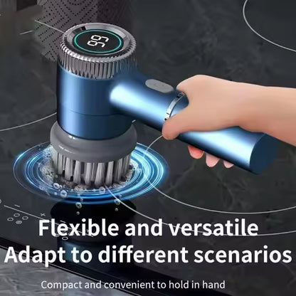 Multifunctional electric cleaning brush